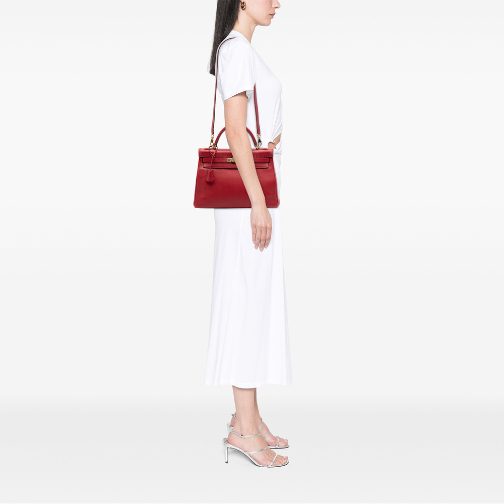 Pre-Loved Hermes Clemence Kelly II Retourne 32 - Picture 6 of 6